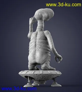 《外星人E.T.》角色-3D打印模型的图片