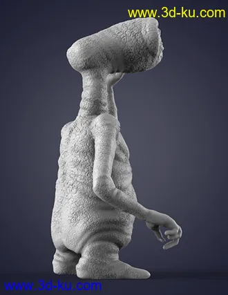 《外星人E.T.》角色-3D打印模型的图片