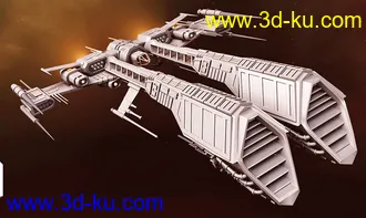 太空飞行器-Rifter-3D打印模型的图片