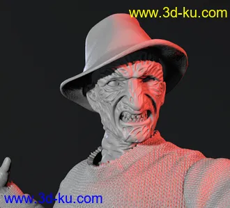 弗莱迪·克鲁格-3D打印模型的图片
