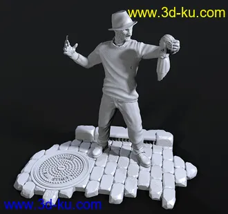 弗莱迪·克鲁格-3D打印模型的图片