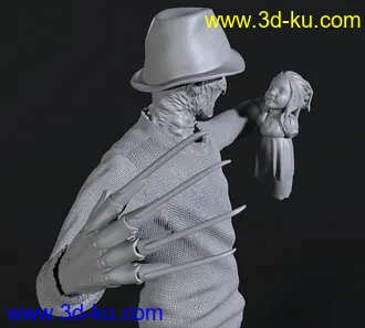 弗莱迪·克鲁格-3D打印模型的图片