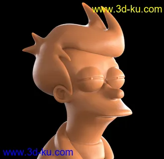 《飞出个未来》飞利浦·杰·弗莱-3D打印模型的图片