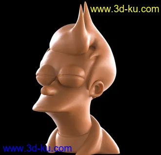 《飞出个未来》飞利浦·杰·弗莱-3D打印模型的图片