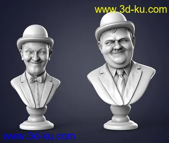 老瑞和哈迪-3D打印模型的图片