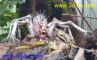 《迷雾》灰鳏夫,蜘蛛怪-3D打印模型的图片