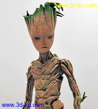 小格鲁特-3D打印模型的图片