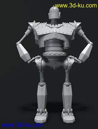 《钢铁巨人》-3D打印模型的图片