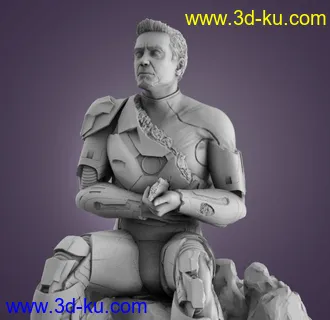 钢铁侠-3D打印模型的图片