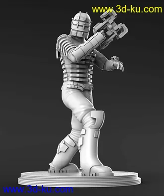 《死亡空间》主角-3D打印模型的图片