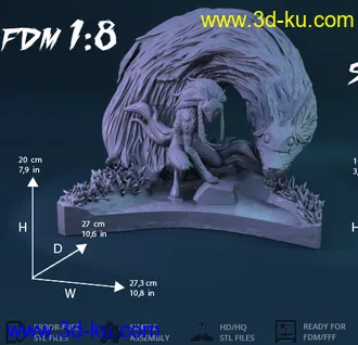 永恒猎手Kindred-3D打印模型的图片