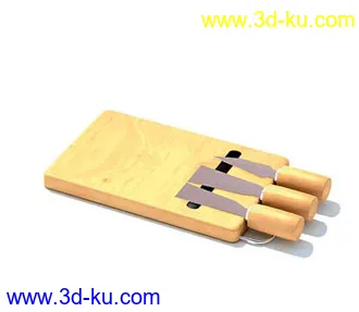 茶壶,纸球桶,厨房案板,切菜板,砧板,模型合集的图片