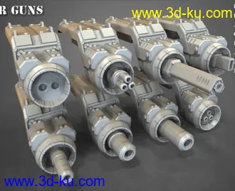 拼装机甲,积木机器人-3D打印模型的图片