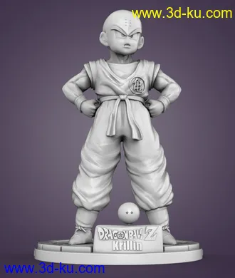 《龙珠》小林,库林-3D打印模型的图片