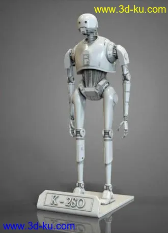 《侠盗一号：星球大战外传》K-2SO-3D打印模型的图片