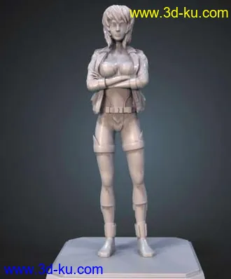 《攻壳机动队》草薙素子-3D打印模型的图片
