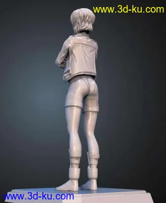 《攻壳机动队》草薙素子-3D打印模型的图片