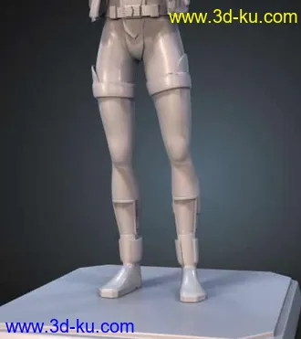 《攻壳机动队》草薙素子-3D打印模型的图片