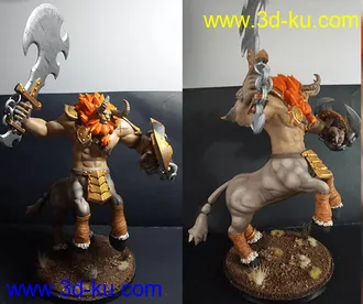 《塞尔达传说荒野之息》人马Lynel-3D打印模型的图片