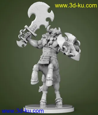 《塞尔达传说荒野之息》人马Lynel-3D打印模型的图片
