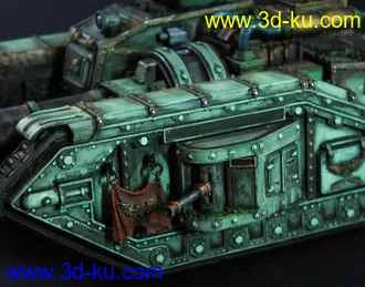 喷火坦克-3D打印模型的图片