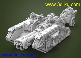 喷火坦克-3D打印模型的图片