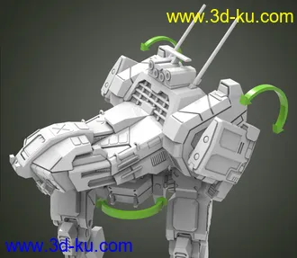 机甲战士MWO-3D打印模型的图片