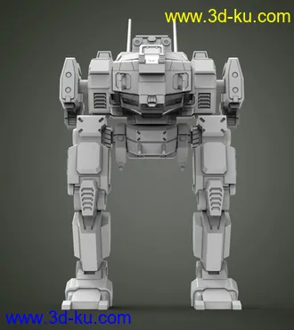 机甲战士MWO-3D打印模型的图片