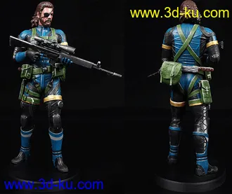 《合金装备》大首领-3D打印模型的图片1