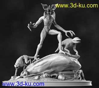 《龙与地下城》狄摩高根-3D打印模型的图片