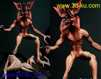 《龙与地下城》狄摩高根-3D打印模型的图片2