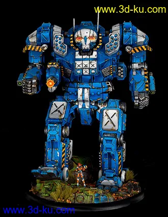 机甲战士-MWO-3D打印模型的图片