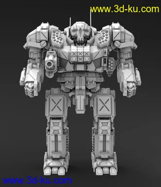 机甲战士-MWO-3D打印模型的图片
