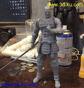 《忍者蝙蝠侠》角色-3D打印模型的图片