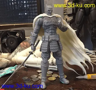 《忍者蝙蝠侠》角色-3D打印模型的图片