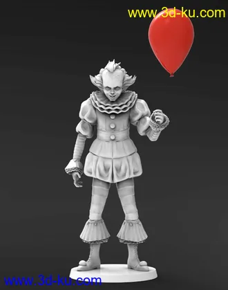 《小丑回魂》角色-3D打印模型的图片
