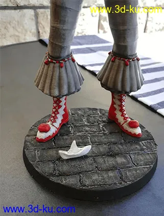 《小丑回魂》角色-3D打印模型的图片