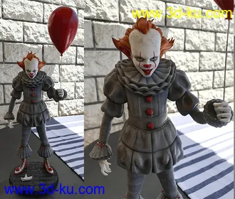 《小丑回魂》角色-3D打印模型的图片