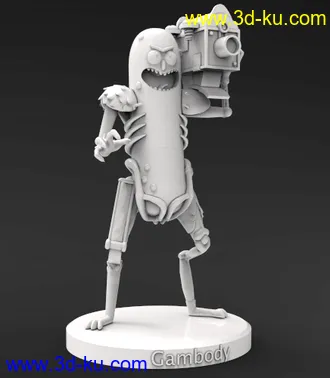 瑞克与莫蒂-3D打印模型的图片