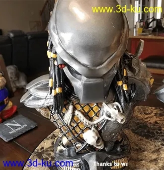 《铁血战士》捕食者-3D打印模型的图片