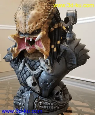 《铁血战士》捕食者-3D打印模型的图片