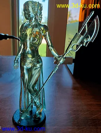 《星球大战V:帝国反击战》莱娅公主-3D打印模型的图片