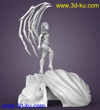 刀锋女王-3D打印模型的图片