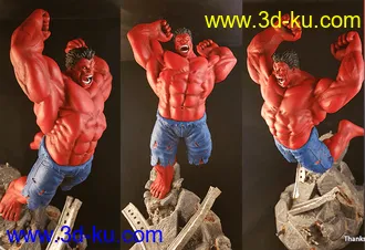 红巨人-3D打印模型的图片