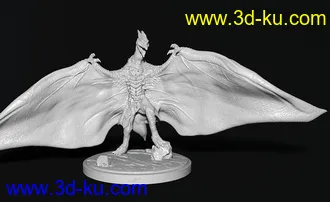 怪兽-拉顿Rodan-3D打印模型的图片