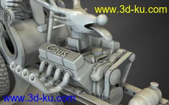 圣诞老人-3D打印模型的图片