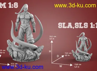 龙珠-魔人布欧-3D打印模型的图片