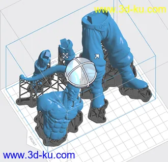 龙珠-魔人布欧-3D打印模型的图片