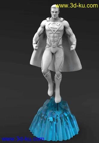超人-3D打印模型的图片