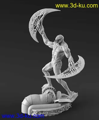 《毒液》角色Riot-3D打印模型的图片